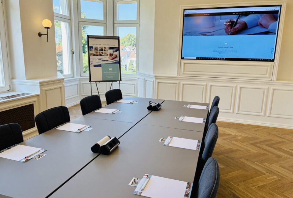 Tagungsraum Erker in der Villa Raab